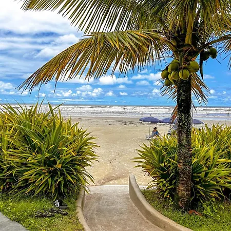 Flat A Beira Mar Da Praia De Guaratuba Bertioga Sp-3